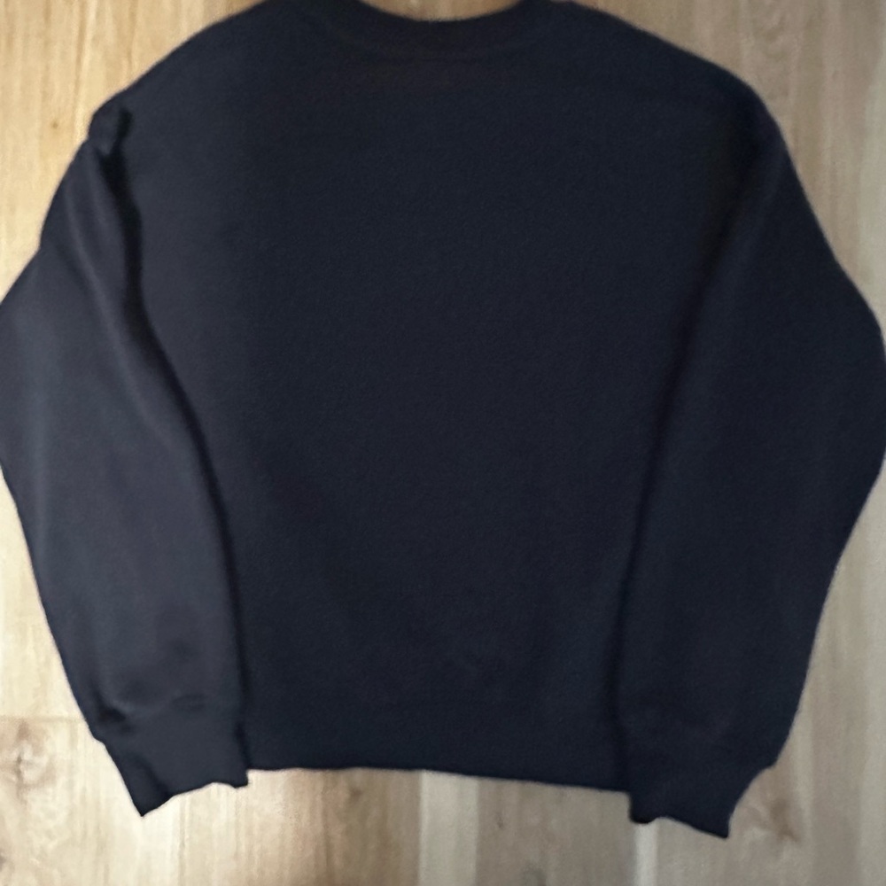 H&M navy blue graphic sweatshirt, size XS, NWOT - Picture 4 of 4